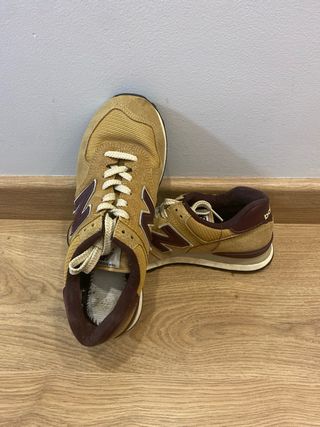 Zapatillas New Balance Hombre Marrón/Morado