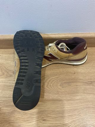 Zapatillas New Balance Hombre Marrón/Morado