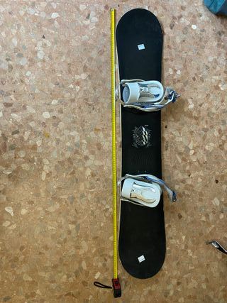 Tabla de Snowboard Negra