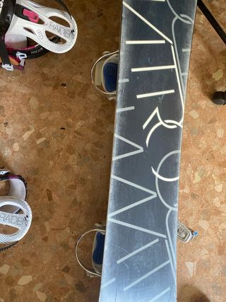 Tabla de Snowboard Negra