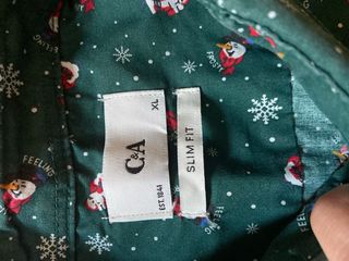 Camisa Navidad Hombres Talla XL