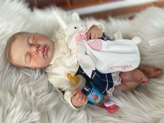 Bebé Reborn Realista Pintado a Mano