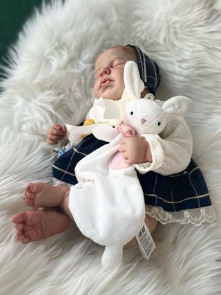 Bebé Reborn Realista Pintado a Mano
