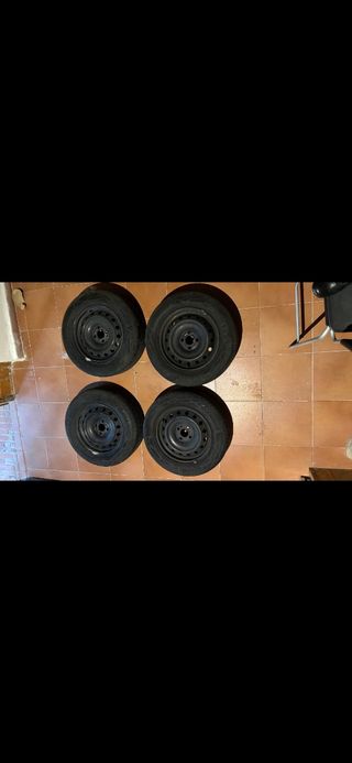 Juego de 4 llantas de acero