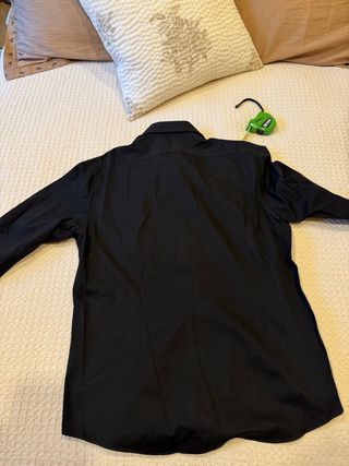 Camisa Calvin Klein Negra Hombre Algodón