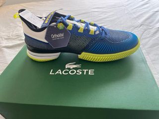 Zapatillas Lacoste Azul y Amarillo
