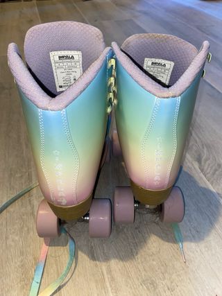Patines Impala 4 Ruedas Arcoíris 39 