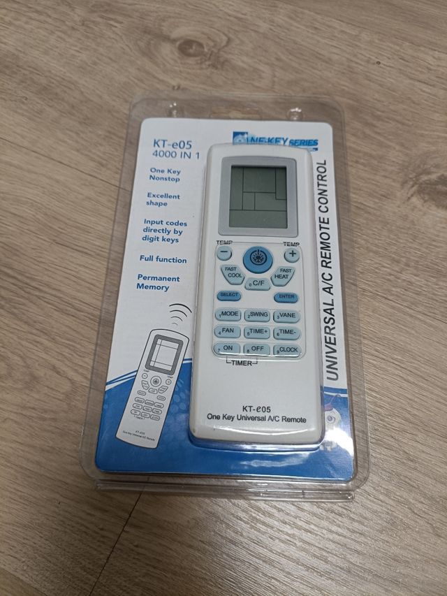 Mando a distancia universal aire acondici BDT4000