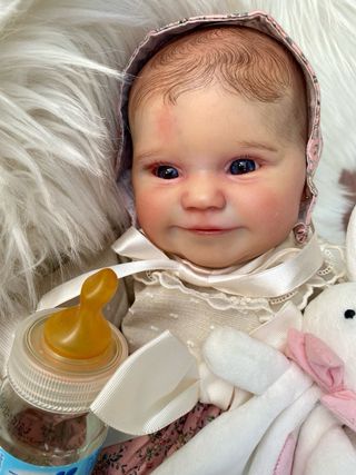 Bebé Reborn Realista Pintado a Mano
