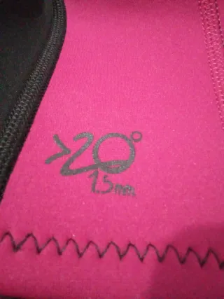 Traje de neopreno corto mujer