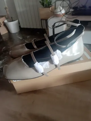 Bailarinas Ulanka Beige Nuevas