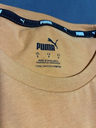Camiseta Puma Naranja Talla S