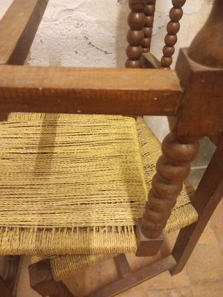 Set di 6 sedie vintage in legno
