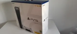 PlayStation 5 con 2 mandos y juegos