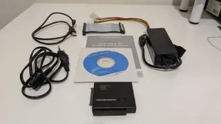 Adaptador Conceptronic SATA + IDE a USB 2.0.