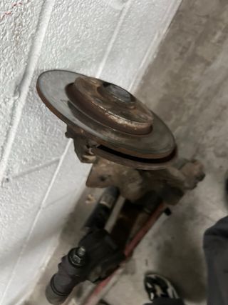 Puente trasero Peugeot 206 GTI para reparar