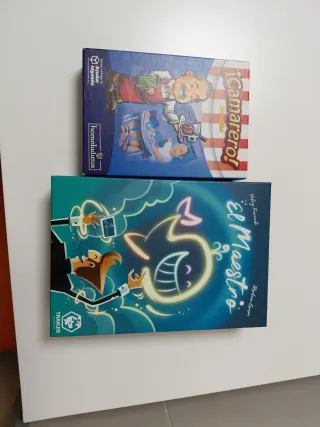 Pacchetto 2 giochi da tavolo: Waiter! e The Master