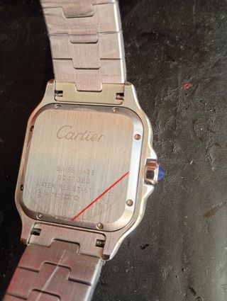Cartier Automático Oro y Plata
