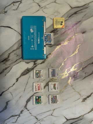 Nintendo 3DS Verde + 7 Juegos