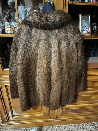 Chaquetón de pelo talla L
