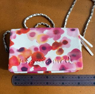 Bolso Desigual floral cadena