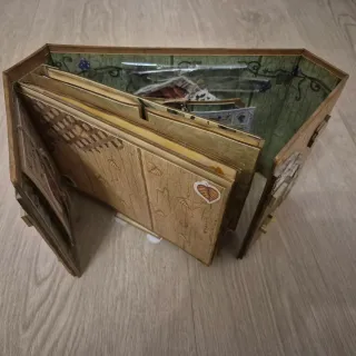 Álbum scrapbooking hecho a mano