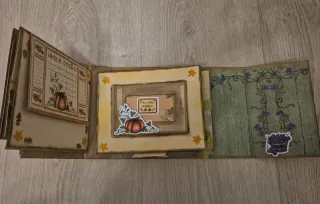 Álbum scrapbooking hecho a mano