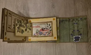 Álbum scrapbooking hecho a mano
