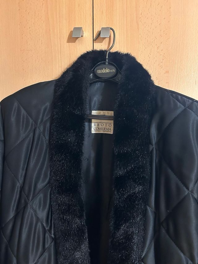 Chaqueta acolchada Broto Comerma negra