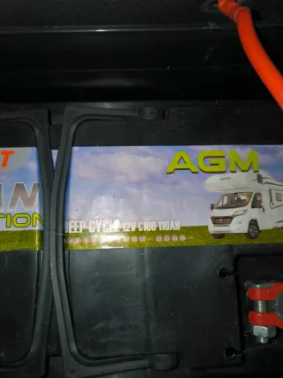 Batería AGM 110AH Caravan Edition