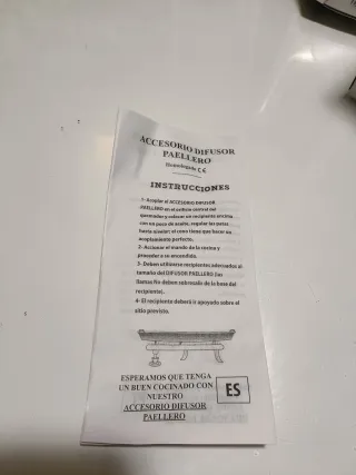 Difusor Paellero Algón Ø20cm
