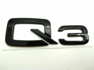 AUDI Q3 LOGO EMBLEMA NEGRO