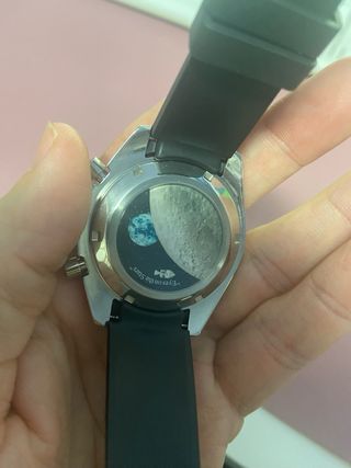 Omega Moonswatch Modificado Verde/Plata