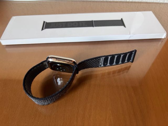 Correa Loop Deportiva Nike Negra Apple Watch