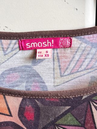 vestito donna estivo Blusa smash s vintage elastic