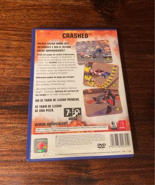 PlayStation 2 Crashed - Juego de Carreras