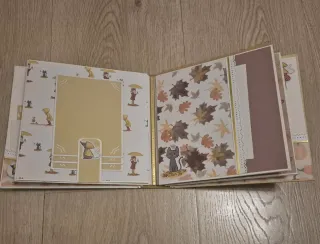 Álbum Scrapbooking Otoño Artesanal