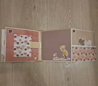 Álbum Scrapbooking Otoño Artesanal