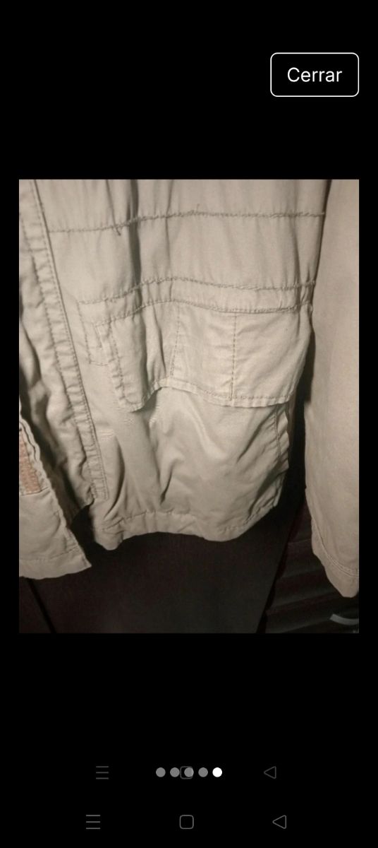 Chaqueta verde oliva Talla XL