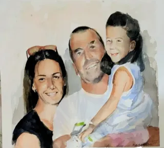 Retratos personalizados en diferentes técnicas