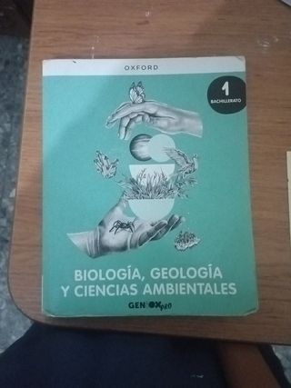 Libro Biología, Geología y Ciencias Ambientales 1 