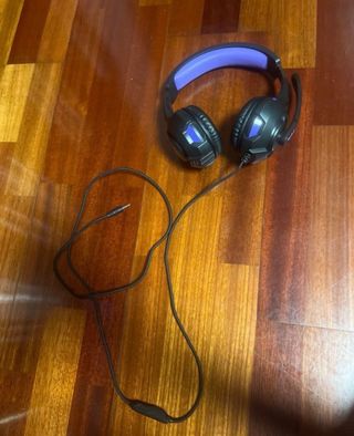 Cascos de game tienda Morados Micrófono Cable 1.5m