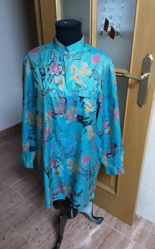 Camisola de seda tahilandesa