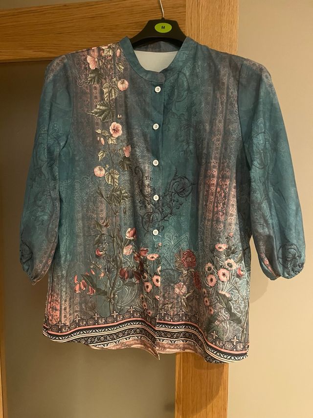 Blusa estampada floral M/38/10