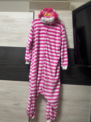 Pijama/Disfraz Gato Cheshire Rayas
