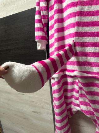 Pijama/Disfraz Gato Cheshire Rayas
