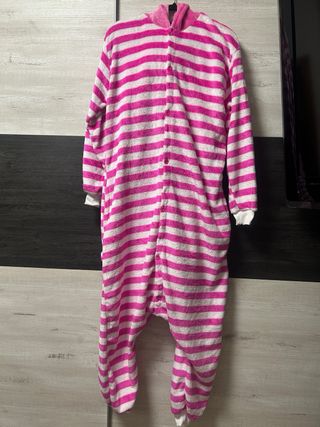 Pijama/Disfraz Gato Cheshire Rayas
