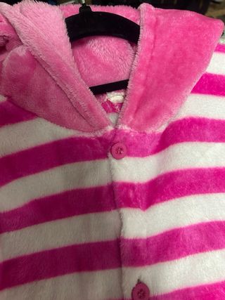 Pijama/Disfraz Gato Cheshire Rayas
