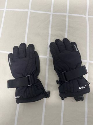 Guantes de Nieve Matt Negro