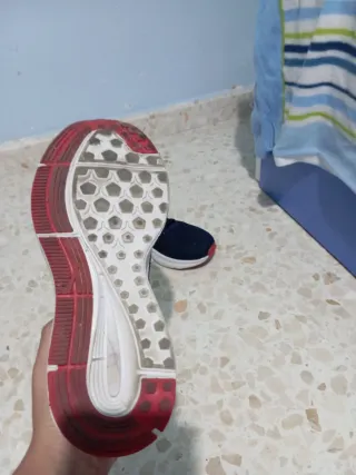 Zapatillas Nike Azul y Rojo